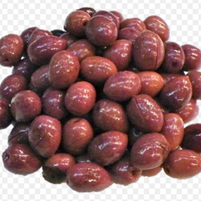 Natural purple olives